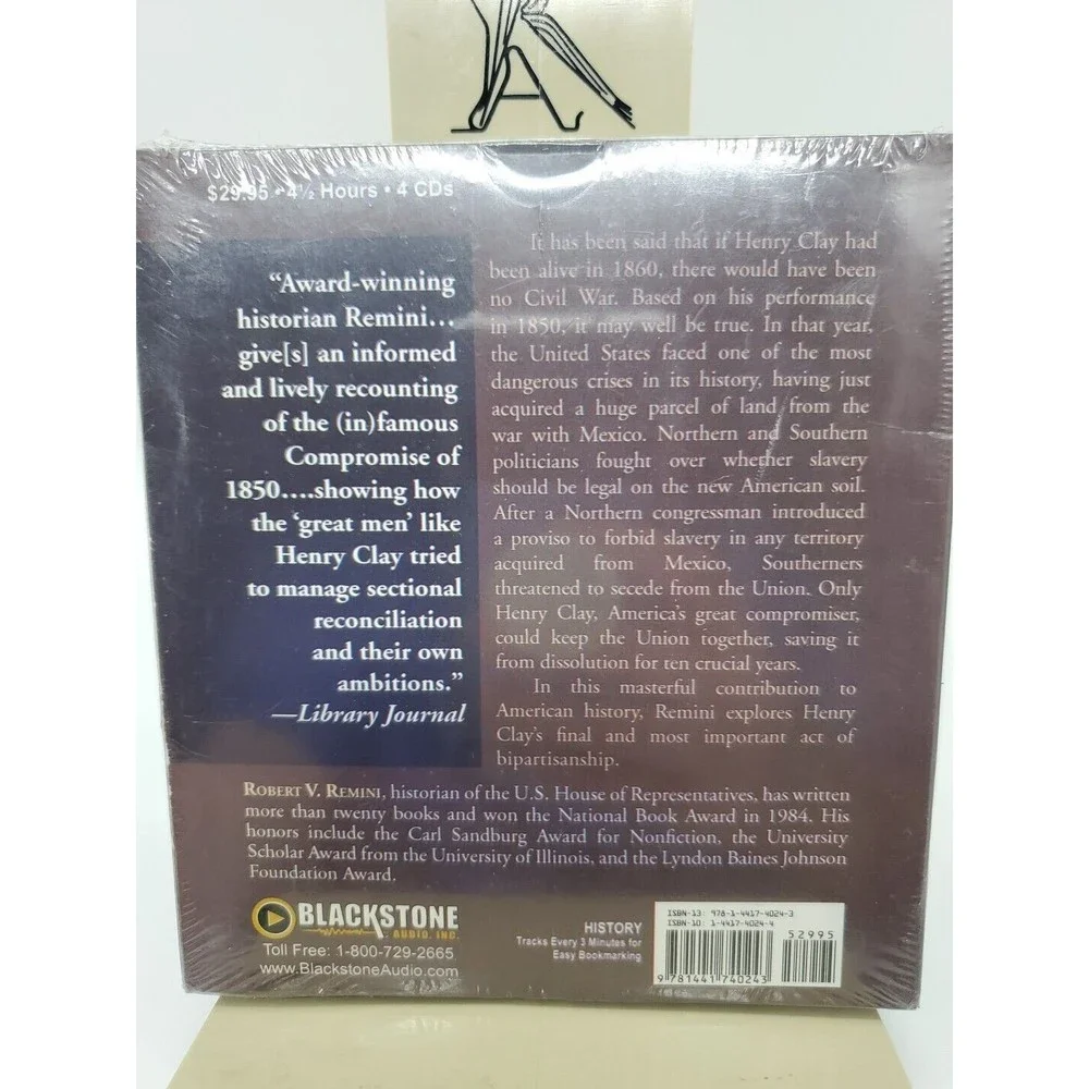 At the Edge of the Precipice by Robert V. Remini 2010 Unabridged CD 978144174024 - Picture 3 of 4